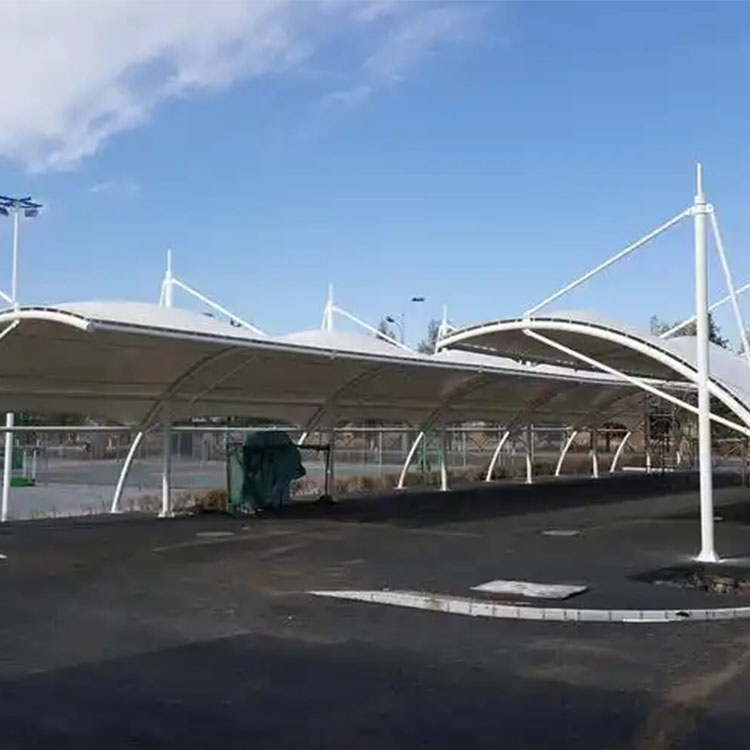 霍林郭勒市膜结构电动车棚