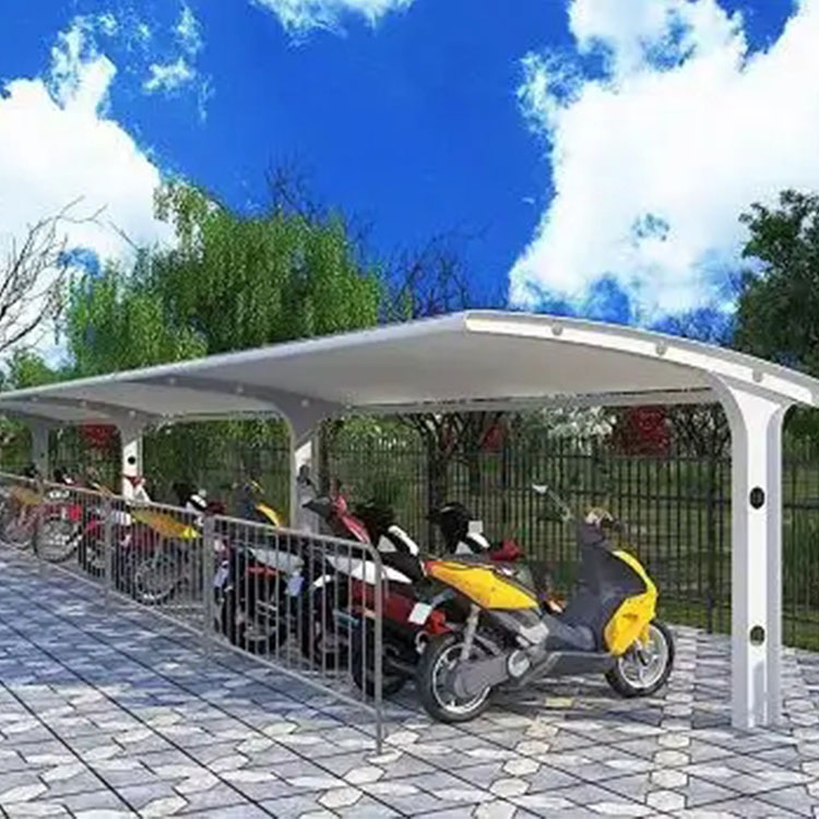 霍林郭勒市膜结构电动车棚